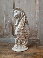 Load image into Gallery viewer, Vintage Mid-Century Fosters Honeycomb Seahorse Vase
