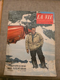 Vintage La Vie french magazine - June 1959