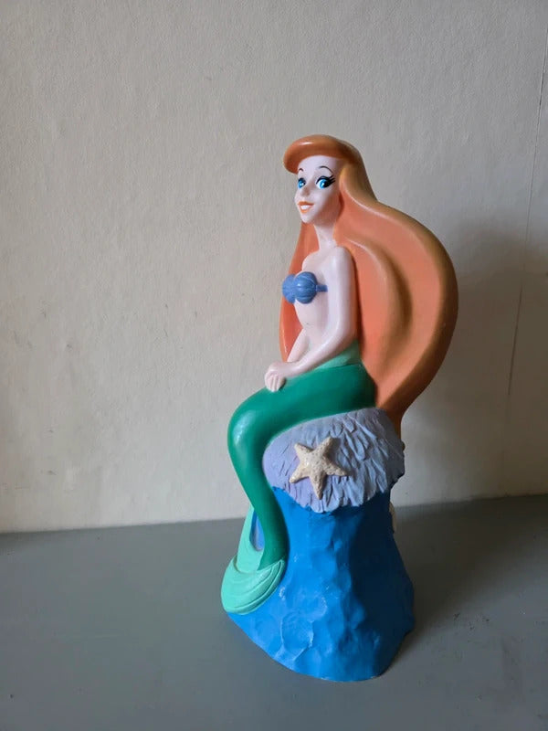 Original Disney Ariel money box, late 1980s / early 1990s.