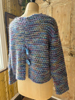 Load image into Gallery viewer, Vintage Chunky Knit Wool Cardigan by Shepard&#39;s Linen Clothing – UK 14/16
