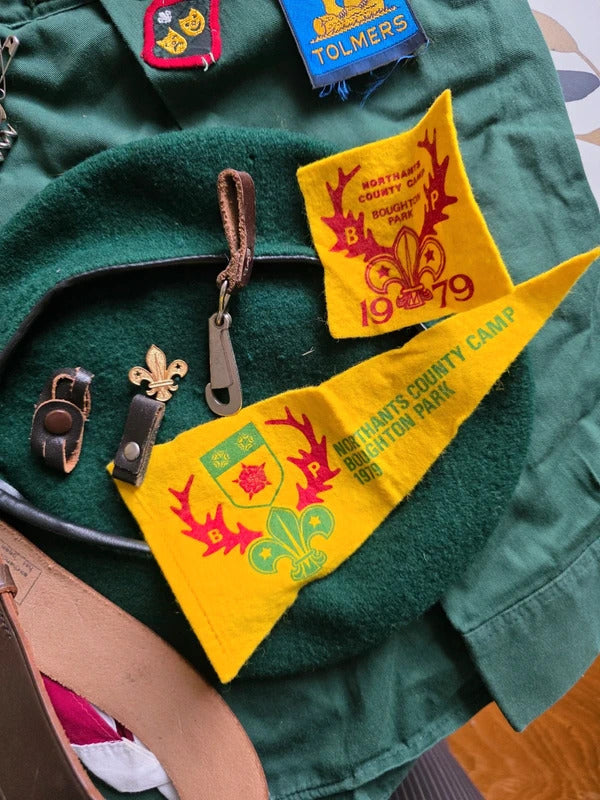 1970s–1980s Scout Uniform & Accessories Set – Local History Collection