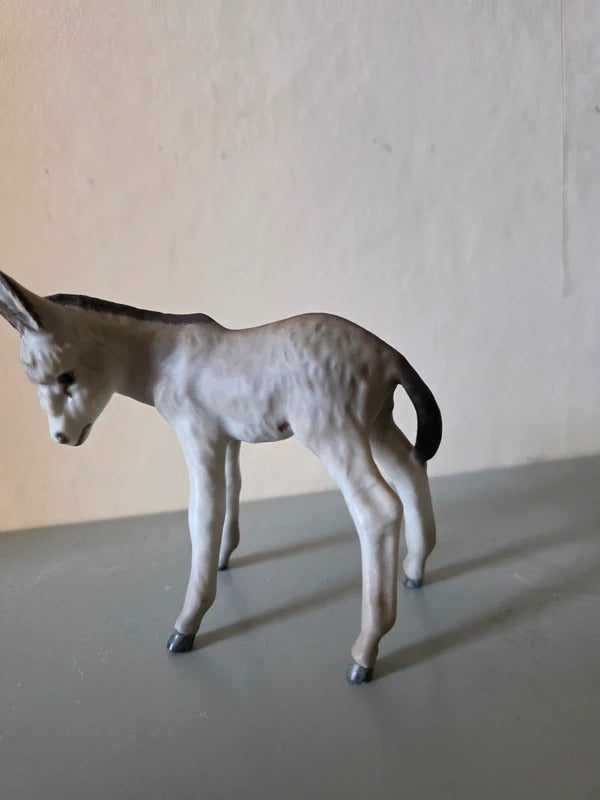 Vintage 1930s Limbach Porcelain bisque Donkey Foal Figurine – Germany