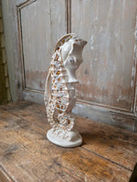 Load image into Gallery viewer, Vintage Mid-Century Fosters Honeycomb Seahorse Vase
