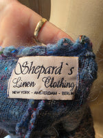 Load image into Gallery viewer, Vintage Chunky Knit Wool Cardigan by Shepard&#39;s Linen Clothing – UK 14/16
