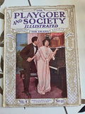 Antique 1911 Playgoer And Society Illustrated Magazine Butterfly On The Wheel