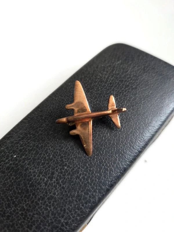 Vintage WW2 Sweetheart Brooch – Aeroplane Pin