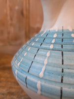 Load image into Gallery viewer, Vintage 1950s Denby Stoneware Jug Turquoise Hand Painted
