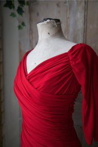 Vintage 1950s style dress original Laura Byrnes 2015 evening wiggle UK8