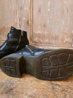 Load image into Gallery viewer, Vintage 90s Dr Martens Black Leather Ankle Boots UK 4 Y2K Grunge Festival
