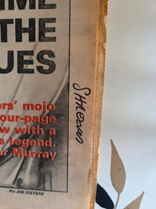 Vintage NME Magazine April 30 1977 Muddy Waters Blues Legend Interview
