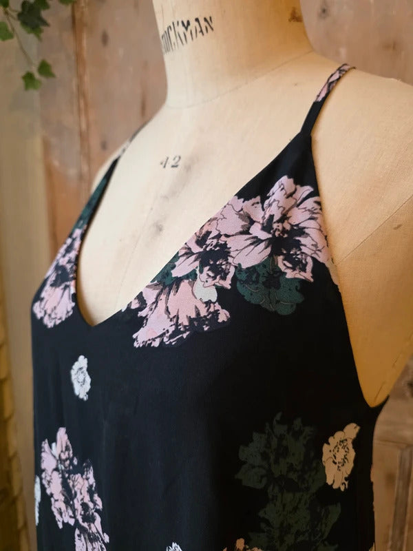 Vintage summer maxi Y2K floral Slip Dress  Reserved – Uk8