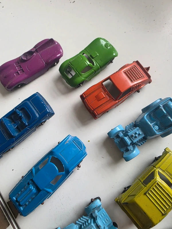 Vintage Tootsietoy Die Cast Car Job Lot – 1930s 1940s 1950s Mini Metal Cars