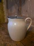 Vintage 1930s Gibson’s English Ironstone Jug with Lid