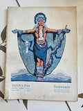 Vintage 1932 Hiawatha Royal Albert Hall Souvenir Programme Art Deco Cover