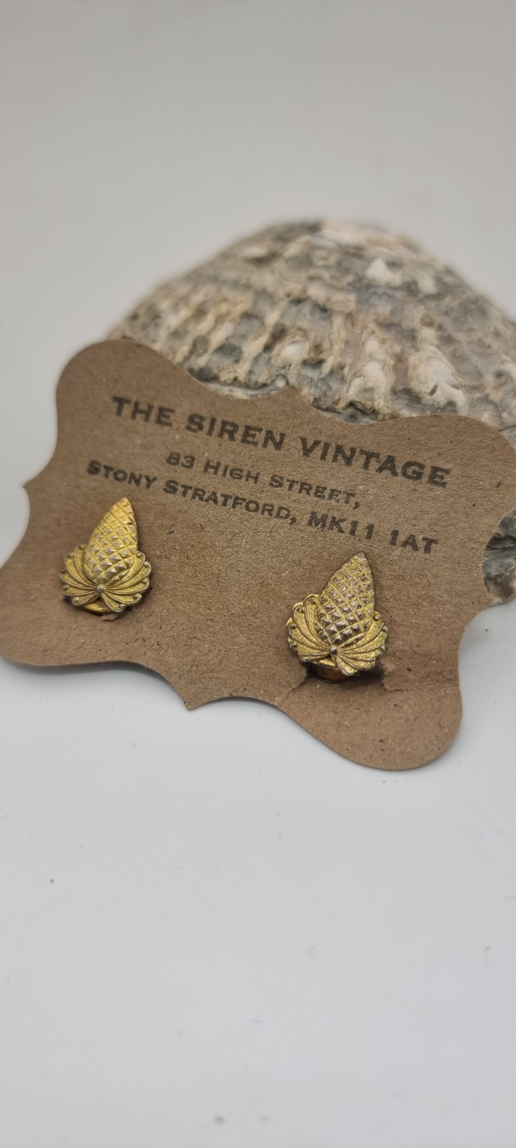 Vintage clip on earrings