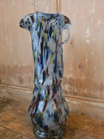 Load image into Gallery viewer, Vintage Handblown Spatter Glass Jug / Vase
Likely Murano-style, c. 1930s–1950s
