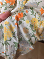 Load image into Gallery viewer, Vintage Late 1950s Floral Cotton Fit And Flare Dress UK 6/8

