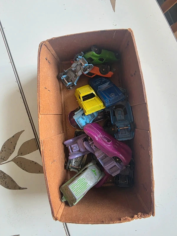 Vintage Tootsietoy Die Cast Car Job Lot – 1930s 1940s 1950s Mini Metal Cars