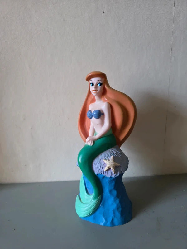 Original Disney Ariel money box, late 1980s / early 1990s.