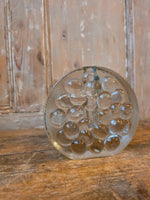 Load image into Gallery viewer, Vintage 60s Walther Glas Mid Century German Glass Solifleur Glass Stem Vase
