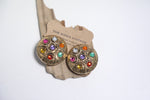 Load image into Gallery viewer, Vintage 1980s large statement bold clip on earrings
