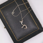 Load image into Gallery viewer, Vintage 1940s sterling silver Disney necklace
