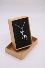 Load image into Gallery viewer, Vintage 1940s sterling silver Disney necklace
