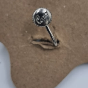 Vintage 1950s "Coro" Rhinestone screw back earrings