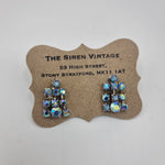 Load image into Gallery viewer, Vintage 1950s &quot;Coro&quot; Rhinestone screw back earrings
