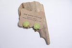 Load image into Gallery viewer, Vintage 1940s clip on earrings Sea shell mermaid early plastic
